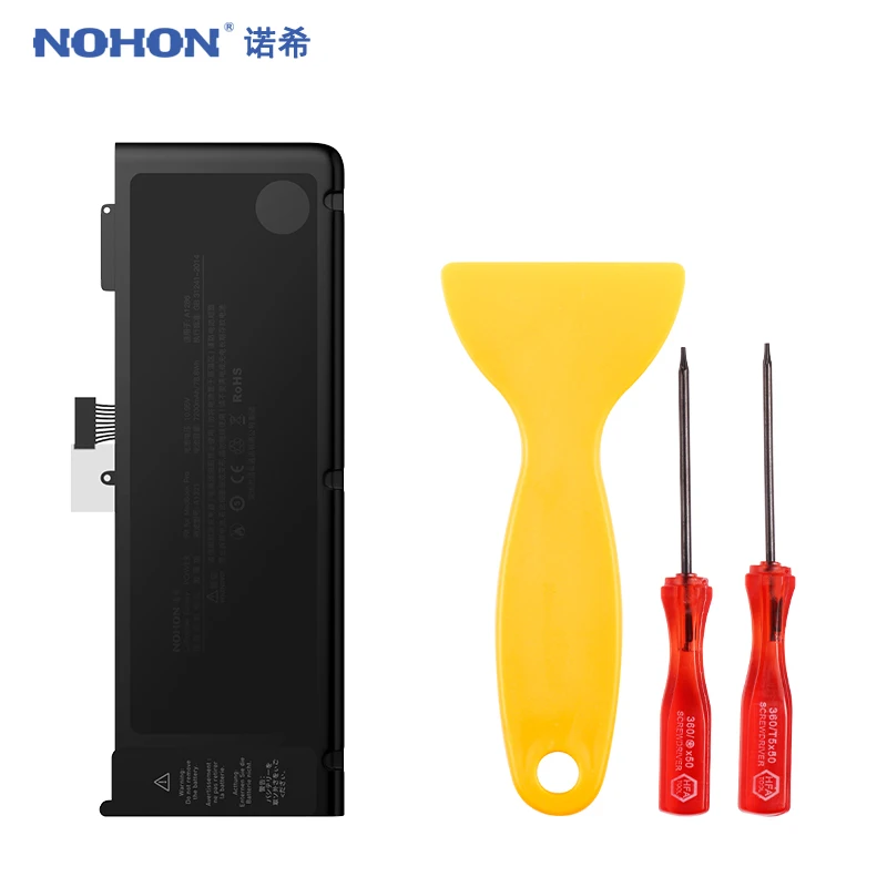 NOHON Laptop Battery For Apple MacBook Pro 15" A1321 A1286 Mid 2009 2010 A1382 Battery MC118 MC372 MC371 MC721 MC723 10.95V
NOHON Laptop Battery For Apple MacBook Pro 15" A1321 A1286 Mid 2009 2010 A1382 Battery MC118 MC372 MC371 MC721 MC723 10.95V