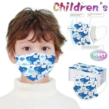 50pc Child Ocean Print Mask Mascarillas Infantiles Desechables Mascarilla 3 Capas Nonwove Face Masks Breathable Windproof Маска
50pc Child Ocean Print Mask Mascarillas Infantiles Desechables Mascarilla 3 Capas Nonwove Face Masks Breathable Windproof Маска