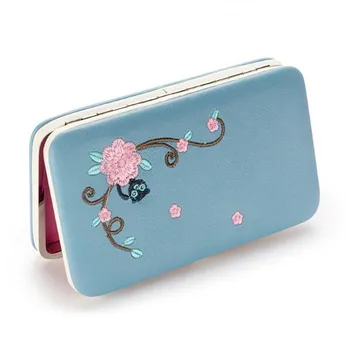 2019 Brand Lady PU Lleater Three Fold Wallets Clutch Floral Women's Wallet Women Purse Long Clasp Female Phone Card Money Bag
2019 Brand Lady PU Lleater Three Fold Wallets Clutch Floral Women's Wallet Women Purse Long Clasp Female Phone Card Money Bag