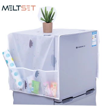 Transparent Refrigerator Covers with Pocket Waterproof Dust Cover for Washing Machine Double Open Refrigerator Protective Case
Transparent Refrigerator Covers with Pocket Waterproof Dust Cover for Washing Machine Double Open Refrigerator Protective Case