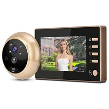 Door Bell Camera 4.3inch Camera Doorbell Motion Detection Shooting Recording Display Video Peephole Viewer Ring Doorbel Deurbell
Door Bell Camera 4.3inch Camera Doorbell Motion Detection Shooting Recording Display Video Peephole Viewer Ring Doorbel Deurbell