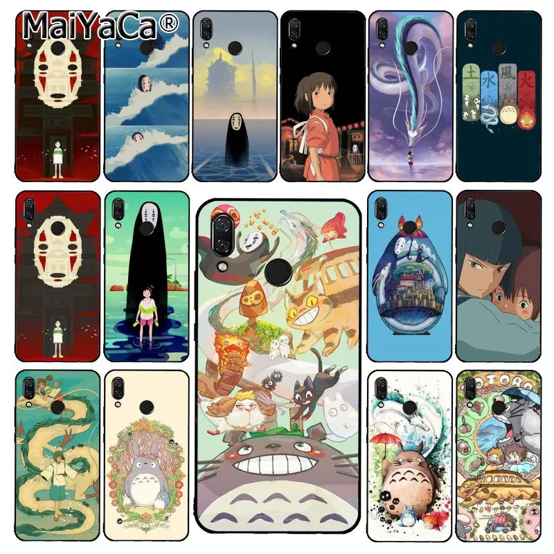 Чехол для телефона MaiYaCa Studio Ghibli со спиральным выходом Totoro Xiaomi Redmi8 4X 6A 9 8A note pro 5Plus