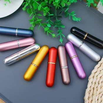 Round Perfume Bottle 5 ML Refillable Atomizer Perfume Aluminum Bottle Spray Empty Cosmetic Containers For Traveler Makeup
Round Perfume Bottle 5 ML Refillable Atomizer Perfume Aluminum Bottle Spray Empty Cosmetic Containers For Traveler Makeup