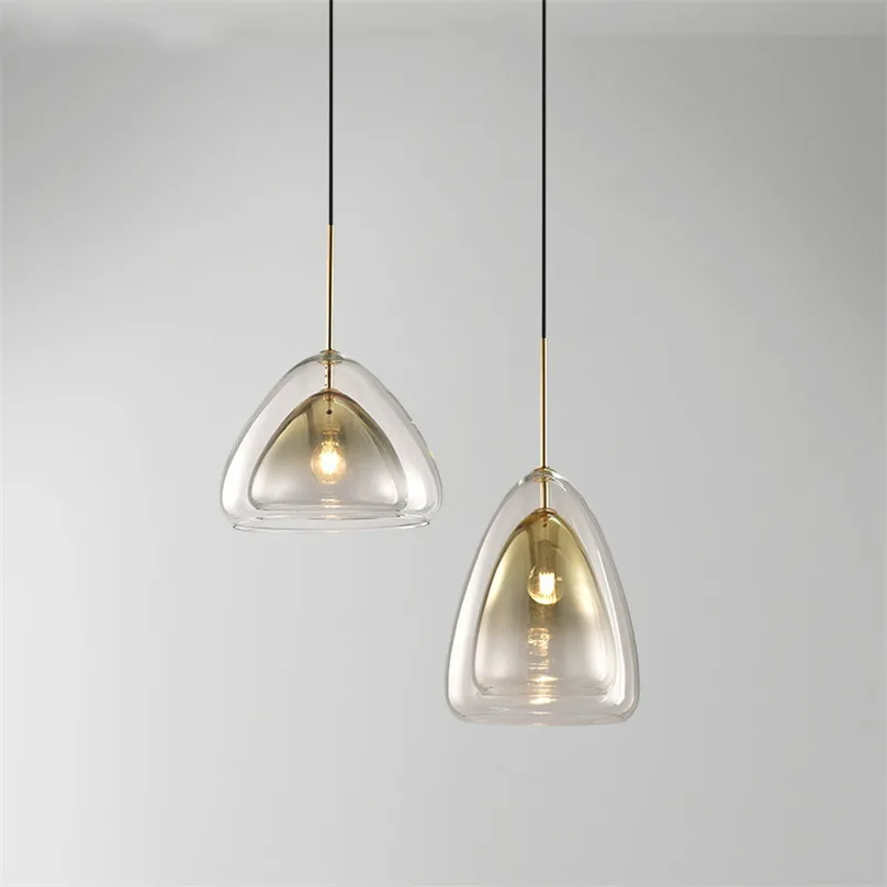Modern Simple Design Restaurant LED Pendant Lights Dining Room Creativity Glass E27 Hanglamp Bar Kitchen Hanging Lights Fixtures
Modern Simple Design Restaurant LED Pendant Lights Dining Room Creativity Glass E27 Hanglamp Bar Kitchen Hanging Lights Fixtures