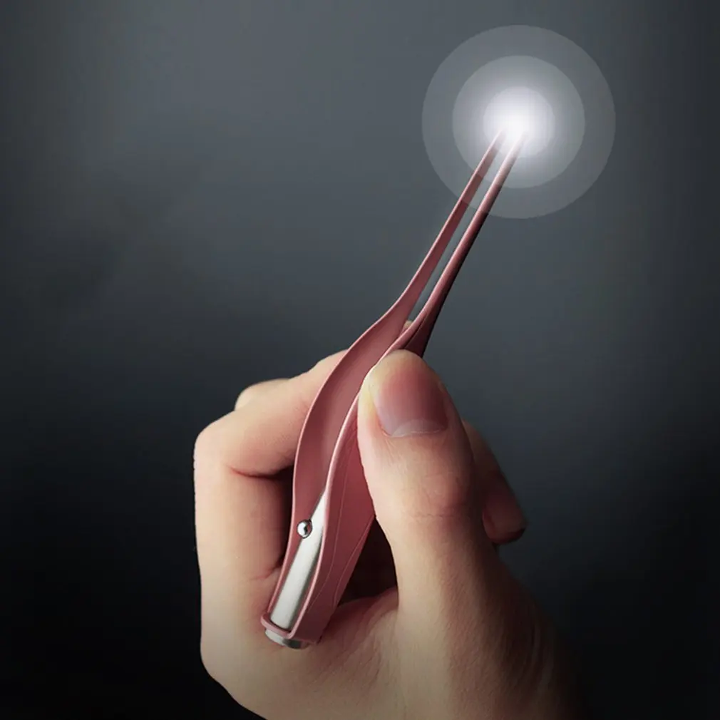 LED Flashlight Earpick Clean Tweezers Tool Stainless Steel Tweezers Earwax Removal Tool Portable Ear Care
LED Flashlight Earpick Clean Tweezers Tool Stainless Steel Tweezers Earwax Removal Tool Portable Ear Care