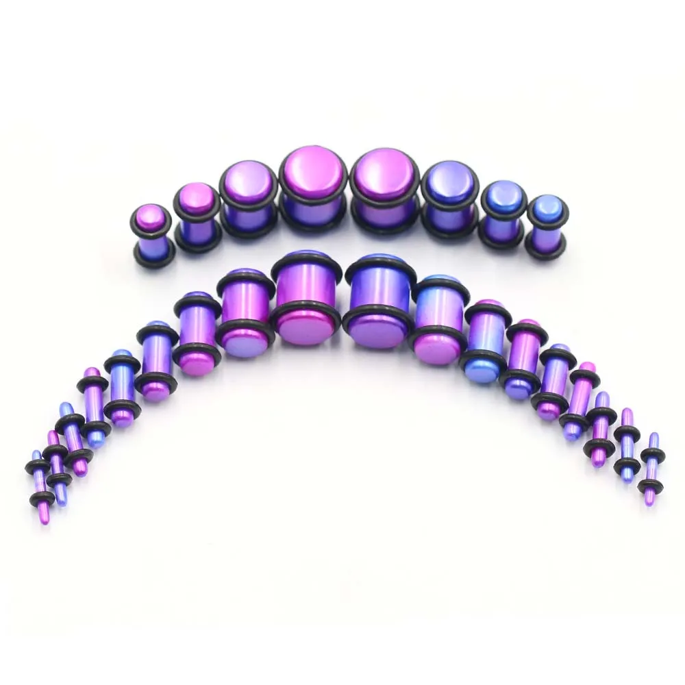 Pair Rainbow Acrylic Ear Tunnel Plug Simple Styles Ear Gauges Piercing Double Curved Saddle Expander Stretcher Body Jewelry
Pair Rainbow Acrylic Ear Tunnel Plug Simple Styles Ear Gauges Piercing Double Curved Saddle Expander Stretcher Body Jewelry