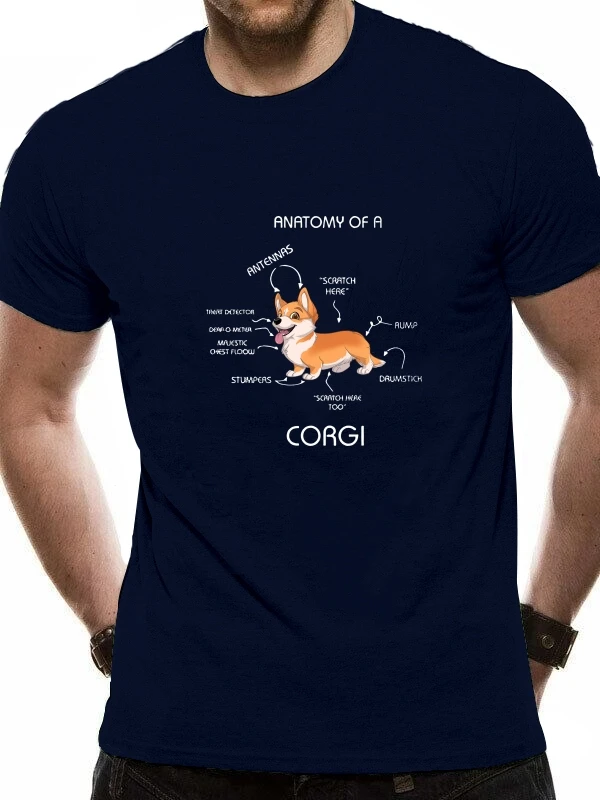 2020 Leisure Fashion 100% cotton O-neck T-shirt de cachorro engraçado anatomia de um corgi moda cor sólida sem mangas
2020 Leisure Fashion 100% cotton O-neck T-shirt de cachorro engraçado anatomia de um corgi moda cor sólida sem mangas