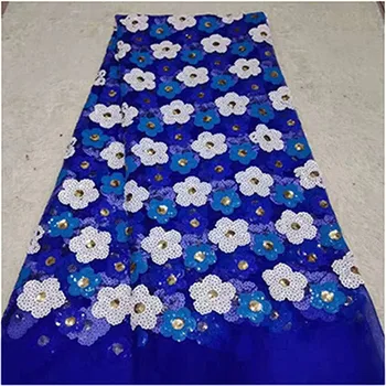 2019 Latest African Net Lace Fabric, High Quality 3d Sequins Nigerian Wedding Lace Fabrics 5Yards Sequins French Tulle lace
2019 Latest African Net Lace Fabric, High Quality 3d Sequins Nigerian Wedding Lace Fabrics 5Yards Sequins French Tulle lace