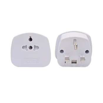 EU US to UK Converter Plug Travel Adapter Plug Socket 3Pin Electrical Plug Power Sockets Outlet with 13A Fuse White
EU US to UK Converter Plug Travel Adapter Plug Socket 3Pin Electrical Plug Power Sockets Outlet with 13A Fuse White