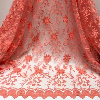 Peach Milk Silk African Net Lace Fabric High Quality 3 d flowers French Mesh Lace Fabric Nigerian Tulle Lace Fabric For Wedding
Peach Milk Silk African Net Lace Fabric High Quality 3 d flowers French Mesh Lace Fabric Nigerian Tulle Lace Fabric For Wedding