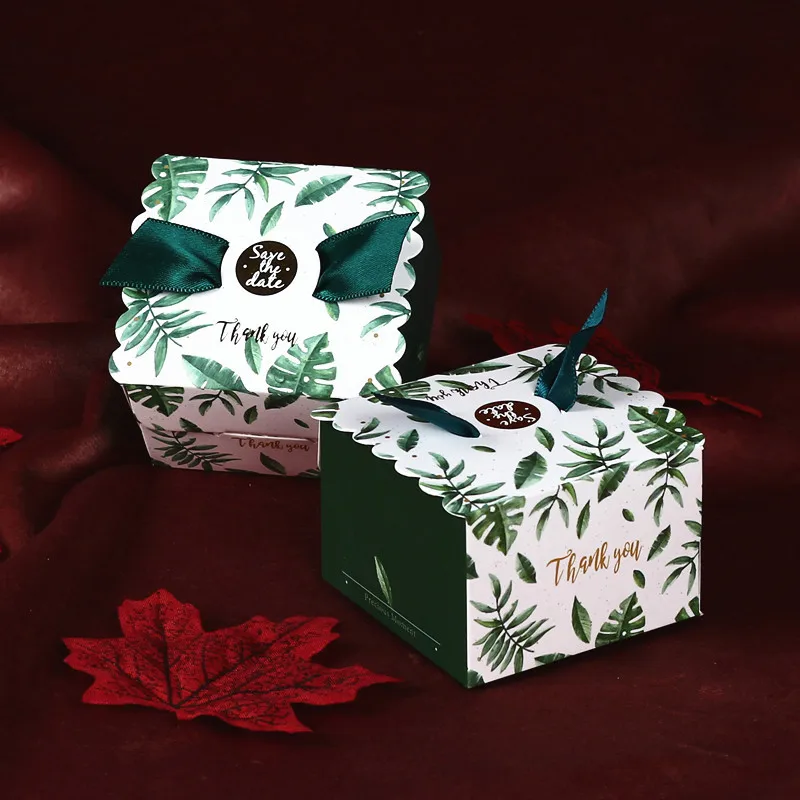 New Creative Marble Style Candy Boxes Wedding Favor Candy Box Gift Box Party Decoration Supplies Thanks Gift Chocolate Box