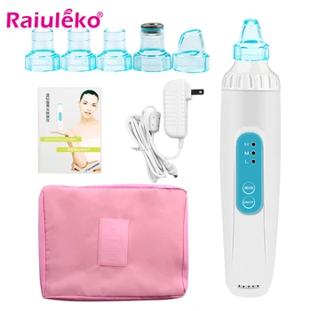 Electric Acne Blackhead Vacuum Acne Cleaner Pore Skin Care Tools Nose Face Deep Cleansing Suction Machine with 6 Head 3 Files
Electric Acne Blackhead Vacuum Acne Cleaner Pore Skin Care Tools Nose Face Deep Cleansing Suction Machine with 6 Head 3 Files