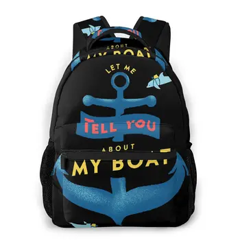 Let Me Tell You About My Boat New Pattern knapsack Minesweeper Teens Books Backpack
Let Me Tell You About My Boat New Pattern knapsack Minesweeper Teens Books Backpack