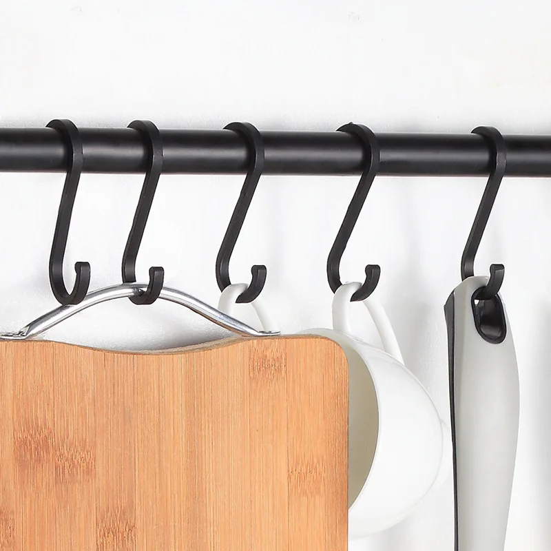 Space Aluminuml Practical Hooks S Shape Kitchen Railing S Hanger Hook Clasp Holder Hooks For Hanging Clothes Handbag Hook
Space Aluminuml Practical Hooks S Shape Kitchen Railing S Hanger Hook Clasp Holder Hooks For Hanging Clothes Handbag Hook