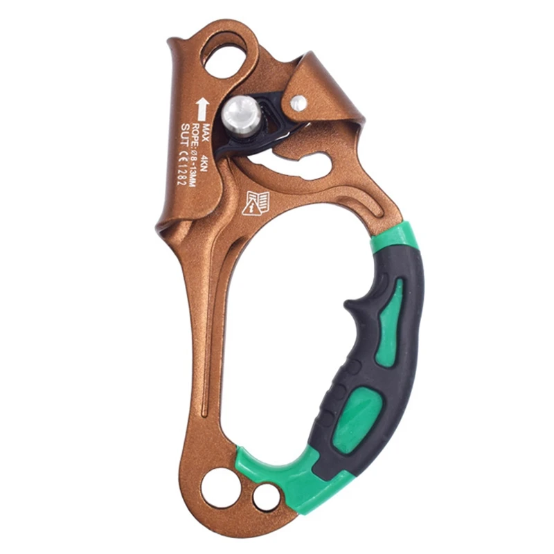 Outdoor Rock Climbing Right Hand Ascender Handheld Riser for Tree Carving Rescue Arborist Rappelling Tree Climbing Arborist
Outdoor Rock Climbing Right Hand Ascender Handheld Riser for Tree Carving Rescue Arborist Rappelling Tree Climbing Arborist