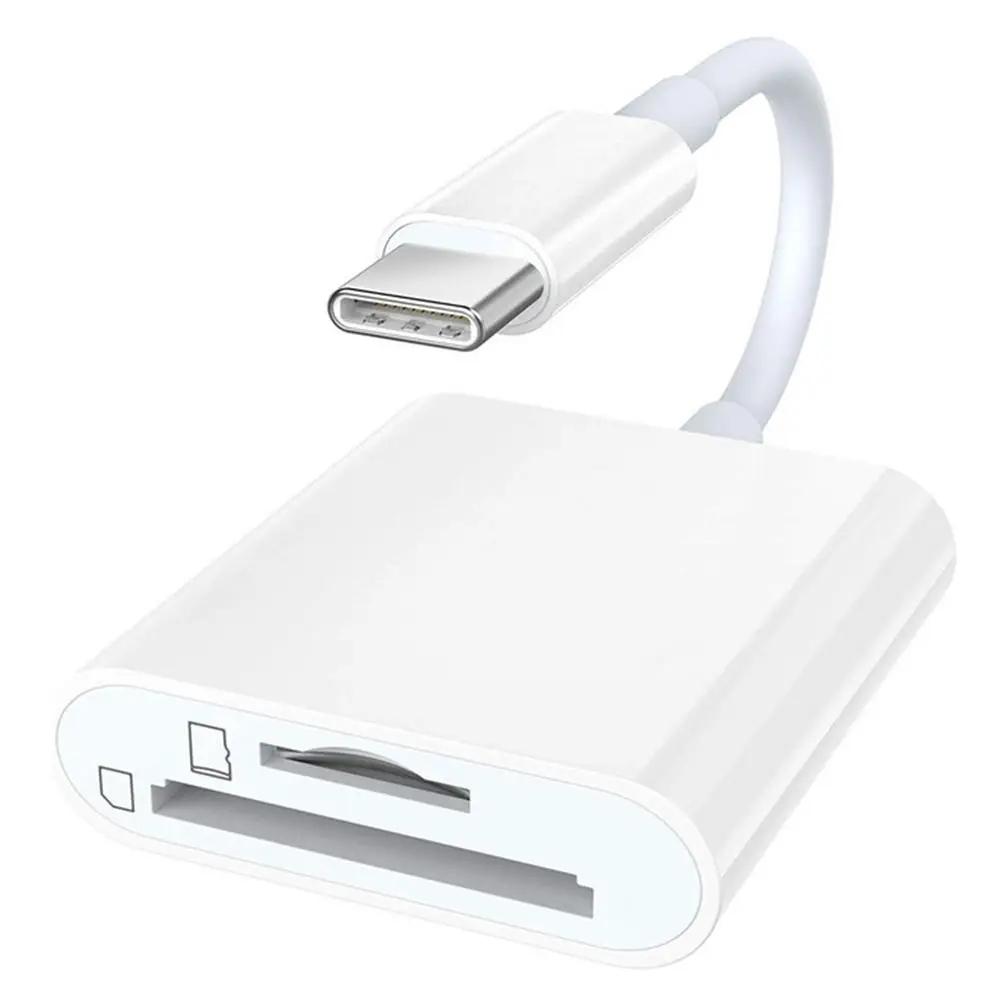 2 in 1 Type C USB-C to S.D TF Card Reader Adapter Converter for Phone Computer Multifunction Card Reader Laptop Accessories
2 in 1 Type C USB-C to S.D TF Card Reader Adapter Converter for Phone Computer Multifunction Card Reader Laptop Accessories