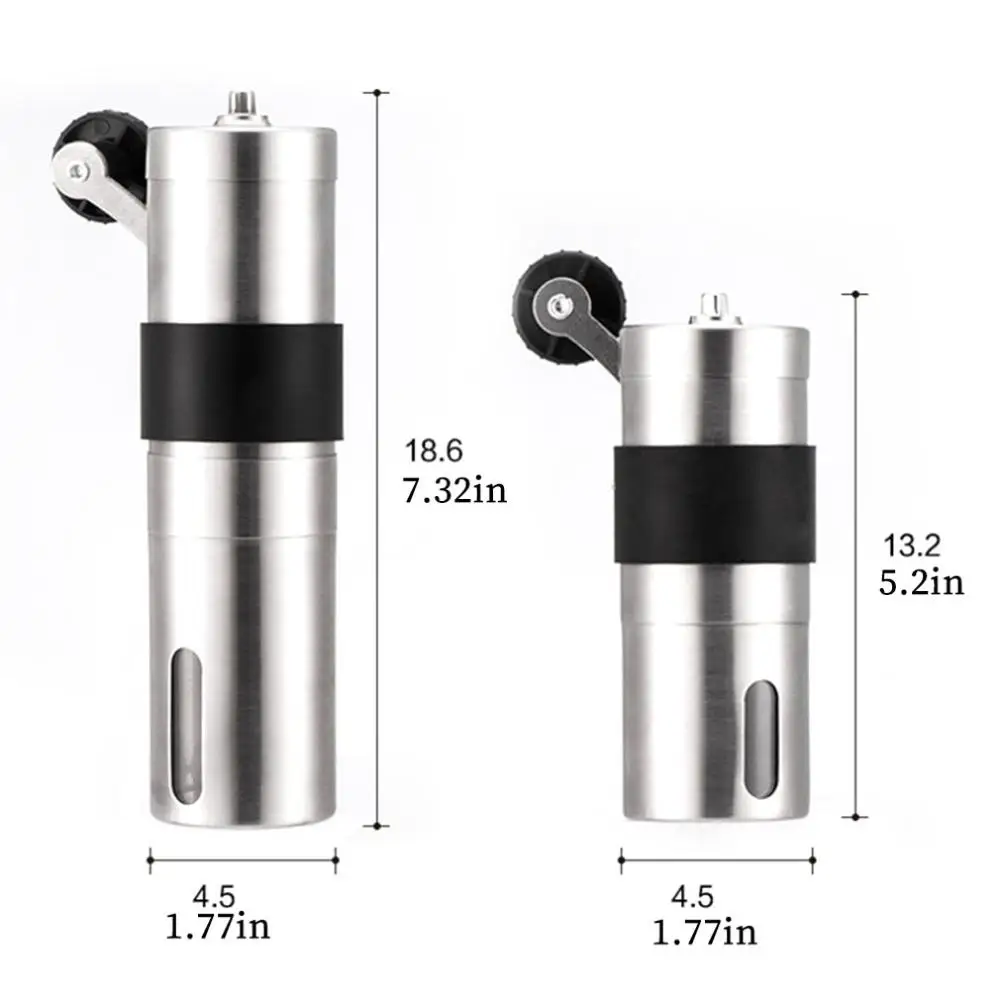 Portable Stainless Steel Coffee Bean Grinder Portable Stainless Steel Grinder Home Shake Manual Coffee Bean Grinder
Portable Stainless Steel Coffee Bean Grinder Portable Stainless Steel Grinder Home Shake Manual Coffee Bean Grinder