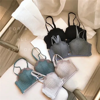 Comfortable Sexy Lace Push Up Support Side Drawing Anti-Drooping Seemless Steel Ring Bra
Comfortable Sexy Lace Push Up Support Side Drawing Anti-Drooping Seemless Steel Ring Bra