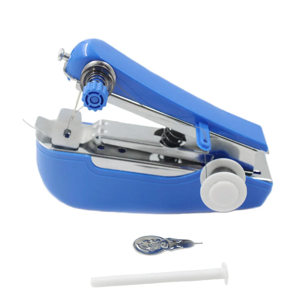 Manual Operation Portable Mini Sewing Machine Simple Sewing Tools Home Travel Small Embroidery Sewing Kit Random Color
Manual Operation Portable Mini Sewing Machine Simple Sewing Tools Home Travel Small Embroidery Sewing Kit Random Color