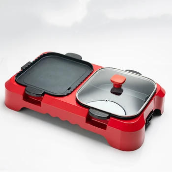 Hot pot barbecue one large capacity baking Korean detachable electric oven plate
Hot pot barbecue one large capacity baking Korean detachable electric oven plate