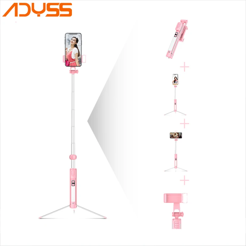 Wireless Bluetooth Selfie Stick Stabilizer Foldable Tripod Expandable Monopod with Remote Control Handphone Live for IOS Android
Wireless Bluetooth Selfie Stick Stabilizer Foldable Tripod Expandable Monopod with Remote Control Handphone Live for IOS Android