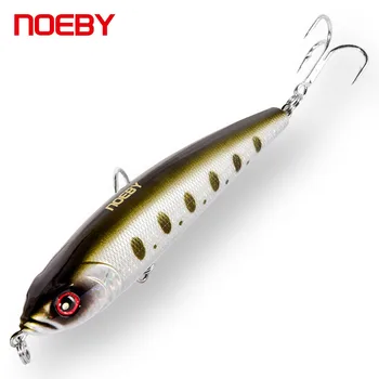 NOEBY Vibrate Sinking Pencil Fishing Lure Long Casting Artificial Hard Bait For Gt With 3D Eyes Sea Fishing Lure 9062
NOEBY Vibrate Sinking Pencil Fishing Lure Long Casting Artificial Hard Bait For Gt With 3D Eyes Sea Fishing Lure 9062