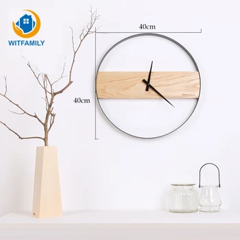 Minimalist Nordic Clocks Home Decorate Bedroom Living Room Wooden Wall Clock Ultra-quiet Wood Wall Watches Wall Decoration 
Minimalist Nordic Clocks Home Decorate Bedroom Living Room Wooden Wall Clock Ultra-quiet Wood Wall Watches Wall Decoration