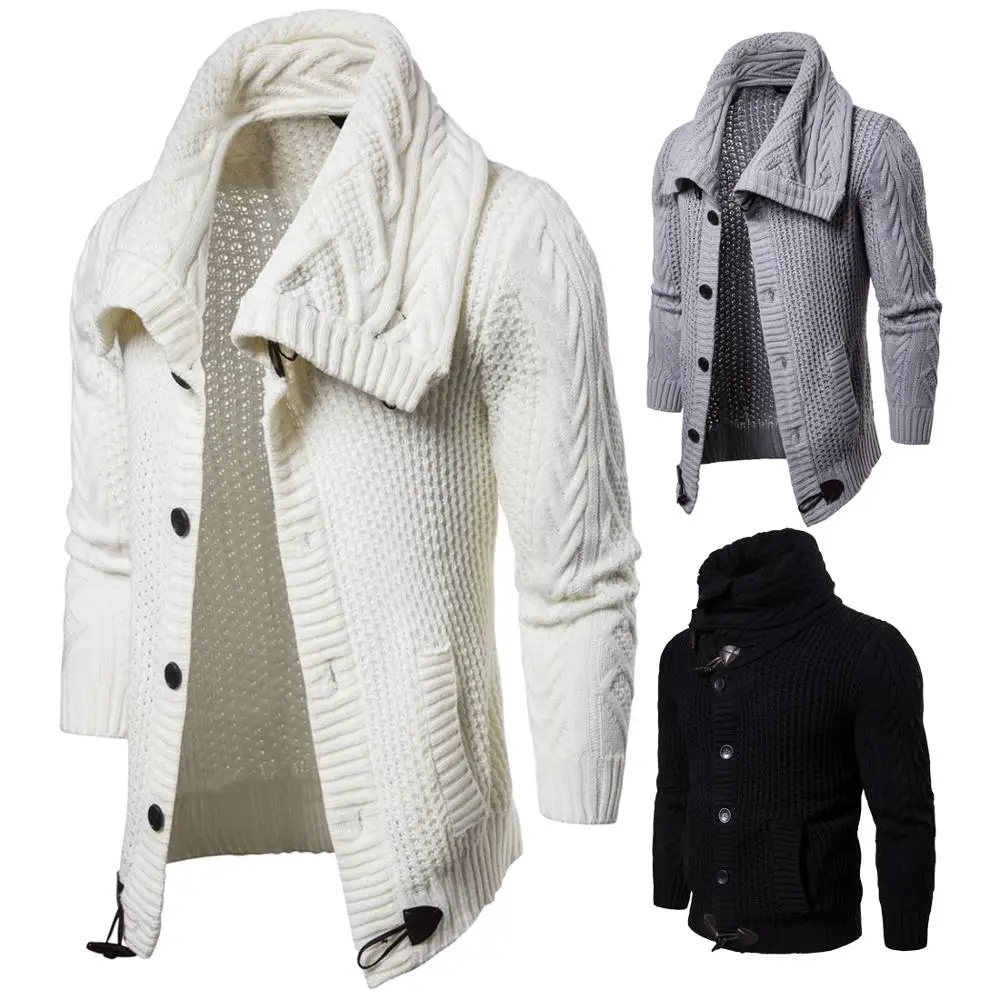 2019 Spring and Autumn New Young Men's Solid Color Knitted Cardigan Sweater Jacket
2019 Spring and Autumn New Young Men's Solid Color Knitted Cardigan Sweater Jacket