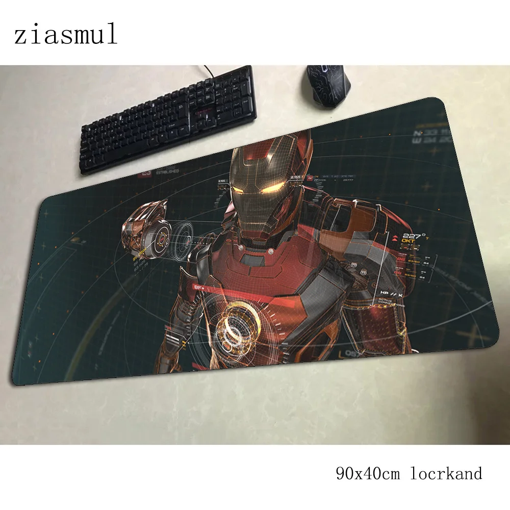 Iron Man mouse pad 90x40cm mousepads Popular gaming mousepad gamer best seller personalized mouse pads keyboard pc pad
Iron Man mouse pad 90x40cm mousepads Popular gaming mousepad gamer best seller personalized mouse pads keyboard pc pad