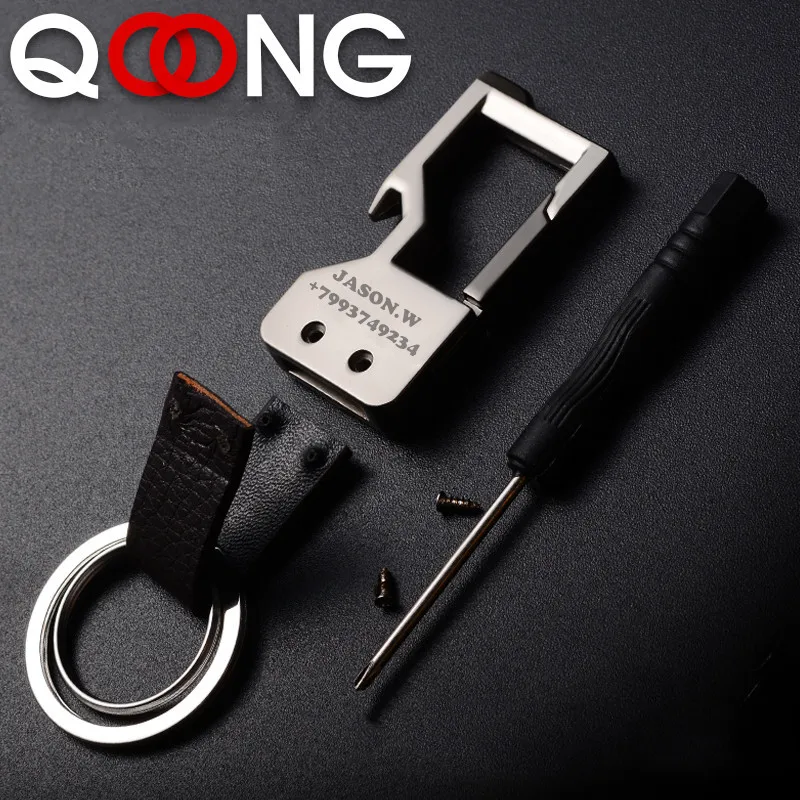 QOONG Custom Lettering Keychains Bottle Opener Keyrings Metal Engrave Name Customized Logo Key Chain For Car Women Men gift Y05
QOONG Custom Lettering Keychains Bottle Opener Keyrings Metal Engrave Name Customized Logo Key Chain For Car Women Men gift Y05