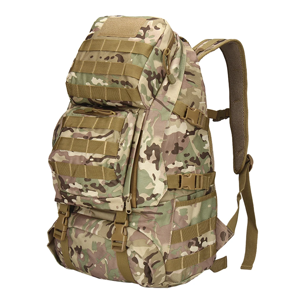 36-55L Camo Tactical Outdoor Backpack Rucksack Molle Backpack Water Resistant Bug Hiking Climbing Backpack 36-55L Camo Tactical Outdoor Backpack Rucksack Molle Backpack Water Resistant Bug Hiking Climbing Backpack