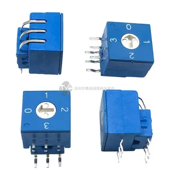 0-3 rotary coding switch 4 bit PCB vertical switching dial switch 8421C positive code 3:3 spacing 5.08MM
0-3 rotary coding switch 4 bit PCB vertical switching dial switch 8421C positive code 3:3 spacing 5.08MM