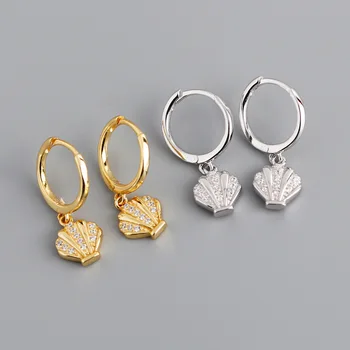 Leouerry Micro-Inlaid Zircon Hoop Earrings for Women 925 Sterling Silver Elegant Bohemia Shell Earrings Silver 925 Jewelry Gifts
Leouerry Micro-Inlaid Zircon Hoop Earrings for Women 925 Sterling Silver Elegant Bohemia Shell Earrings Silver 925 Jewelry Gifts