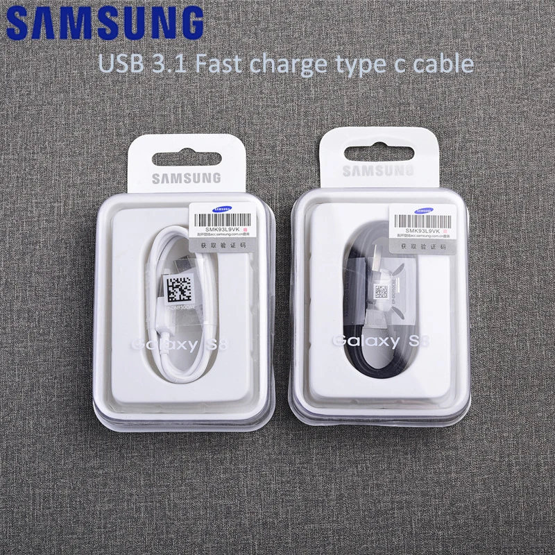 Original Samsung usb 3.1 Type C Cable 120cm fast charging date line for Galaxy S8 S9 S10 Plus Note 8 9 10 + pro S 9 S 8 pro A9S
Original Samsung usb 3.1 Type C Cable 120cm fast charging date line for Galaxy S8 S9 S10 Plus Note 8 9 10 + pro S 9 S 8 pro A9S