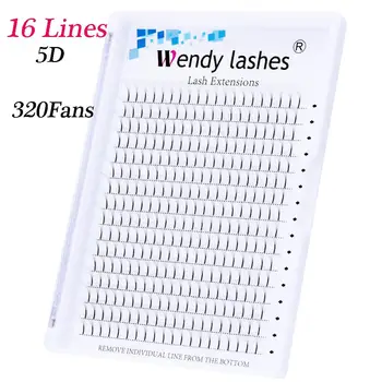 16 Lines Big Premade Volume Fan Lashes 3D/5D Russian Volume Eyelash Extensions 320 Fans Pre made Lash Extension Faux Mink Lashes
16 Lines Big Premade Volume Fan Lashes 3D/5D Russian Volume Eyelash Extensions 320 Fans Pre made Lash Extension Faux Mink Lashes