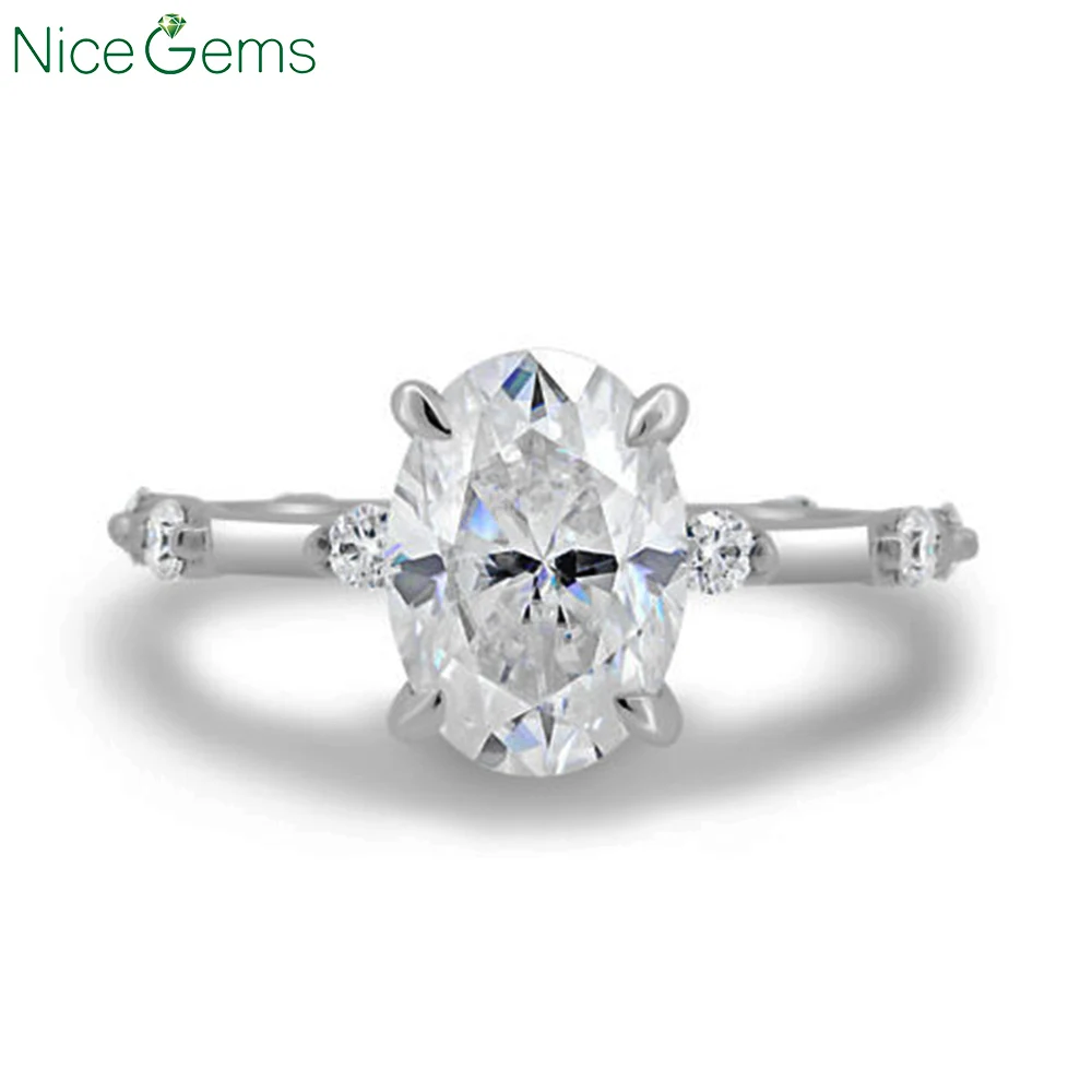 NiceGems, однотонное обручальное кольцо из белого золота 14 к 585, 10*7 мм, D-образный Цвет, овальная огранка, лабораторное выращенное Муассанит, обручальное кольцо для женщин, свадебные украшения
NiceGems, однотонное обручальное кольцо из белого золота 14 к 585, 10*7 мм, D-образный Цвет, овальная огранка, лабораторное выращенное Муассанит, обручальное кольцо для женщин, свадебные украшения