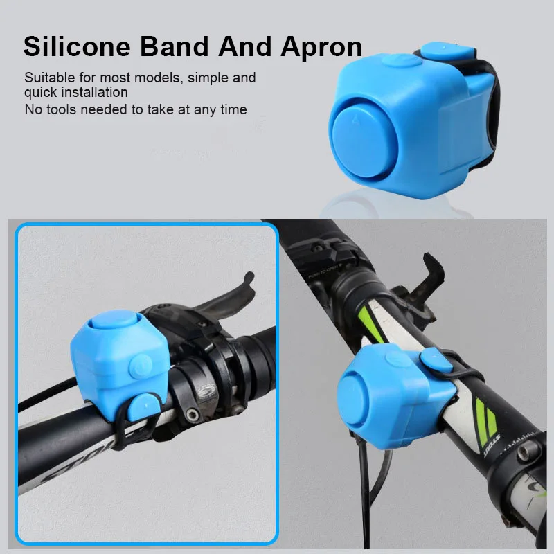 Mtb Bicycle Ring Bell Portable Cycling Aluminum Silicone Cap Electronic Bells Outdoors Equipment Cycling Accessories
Mtb Bicycle Ring Bell Portable Cycling Aluminum Silicone Cap Electronic Bells Outdoors Equipment Cycling Accessories