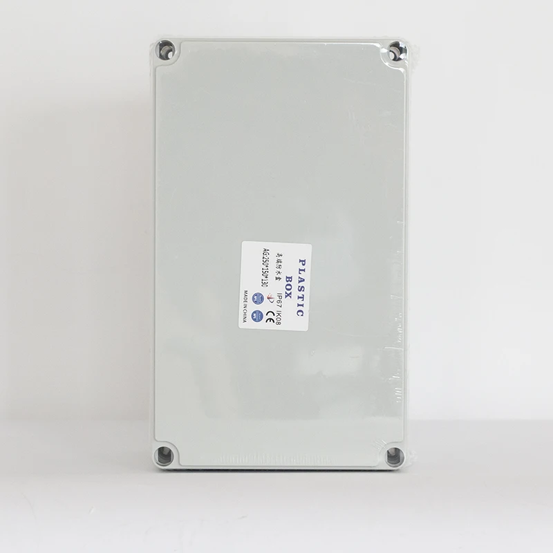 Plastic Box for Electronic Project Connection Box Durable Long Service Time 250*150*130mm
Plastic Box for Electronic Project Connection Box Durable Long Service Time 250*150*130mm