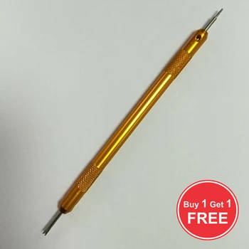 Buy 1 Get 1 Free Non Slip Grip Watch Band Strap Link Pin Spring Bar Watchmaker Removal Repair Tool Forked v-Edged flat tip
Buy 1 Get 1 Free Non Slip Grip Watch Band Strap Link Pin Spring Bar Watchmaker Removal Repair Tool Forked v-Edged flat tip