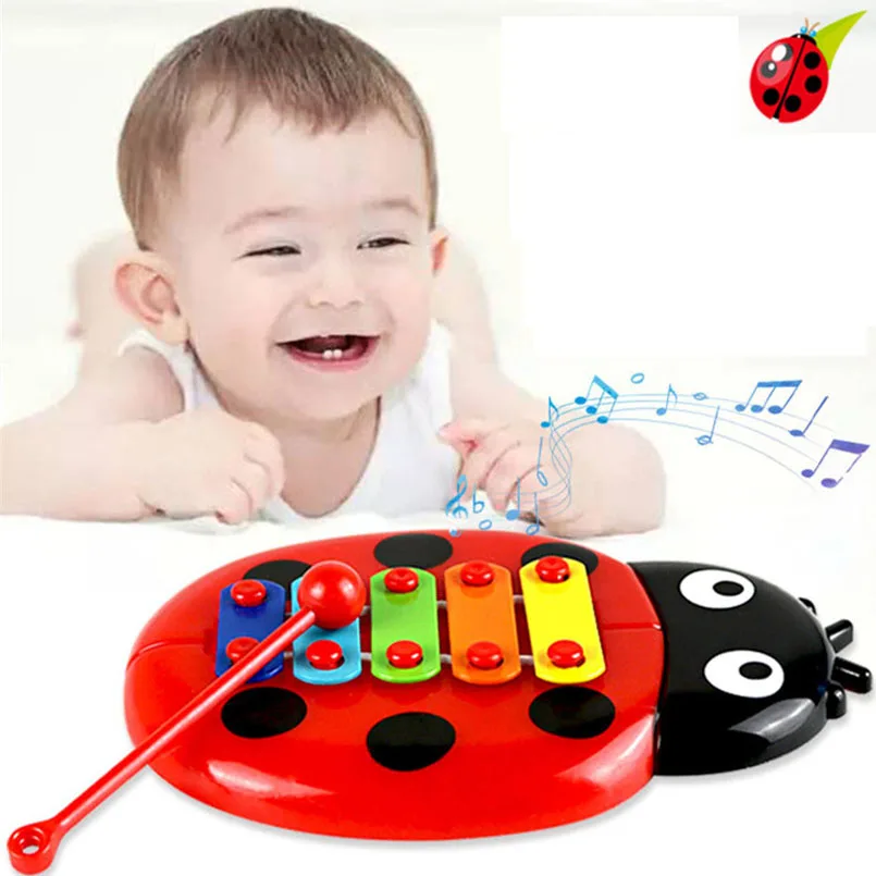 Mini Plastic Music Insect Hand Knocking Piano Instrument Baby Toys Educational Percussion Musical Toy for Infant 0-6 Month Gifts
Mini Plastic Music Insect Hand Knocking Piano Instrument Baby Toys Educational Percussion Musical Toy for Infant 0-6 Month Gifts