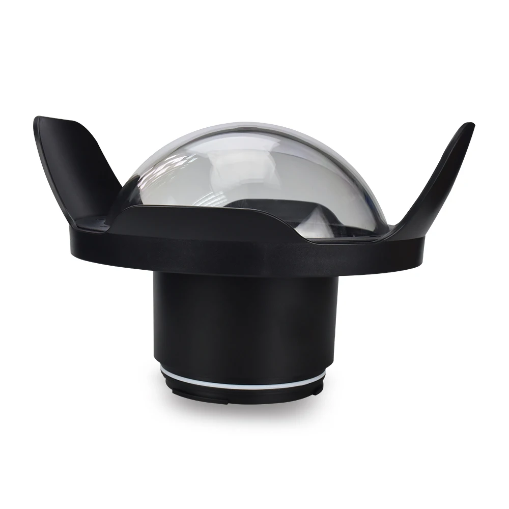 Seafrogs 8 дюймов Камера Дайвинг Fisheye широкоугольный объектив Dome Порты и разъёмы для