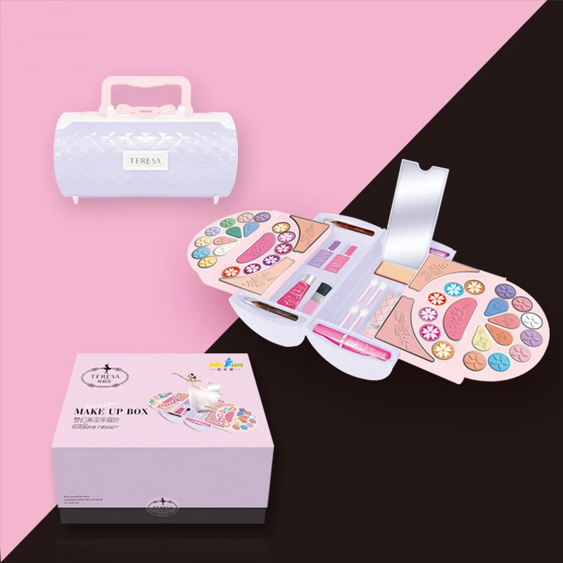 Kids Make Up Toy Set Pretend Play Princess Pink Makeup Beauty Fashion Safety Non-toxic Kit Toys Plastic Toy For Girls Birthday
Kids Make Up Toy Set Pretend Play Princess Pink Makeup Beauty Fashion Safety Non-toxic Kit Toys Plastic Toy For Girls Birthday
