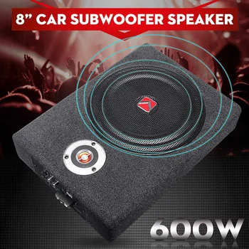 8 Inch 600W Car Subwoofer Speaker Car Active Slim Under Seat Speaker Stereo Bass Horn Audio Power Amplifier Music Player Speaker
8 Inch 600W Car Subwoofer Speaker Car Active Slim Under Seat Speaker Stereo Bass Horn Audio Power Amplifier Music Player Speaker