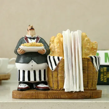 European Chef Bread Tissue Box Decoration Home Storage Box Dining Table Paper Towel Holder Home Decoration Accessories
European Chef Bread Tissue Box Decoration Home Storage Box Dining Table Paper Towel Holder Home Decoration Accessories