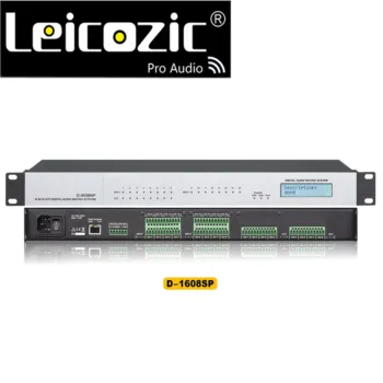 D-1616SP Digital Audio Matrix Processor DSP 16-input for theater,concert hall,church,remote vedio conference,public sound system
D-1616SP Digital Audio Matrix Processor DSP 16-input for theater,concert hall,church,remote vedio conference,public sound system