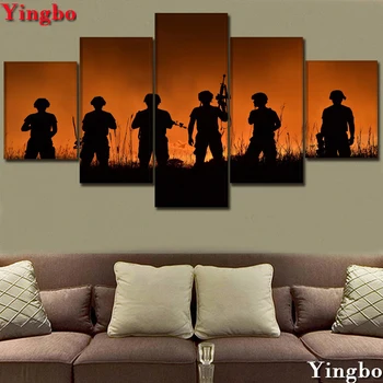 5 pcs set Diamond embroidery Military Soldier 5d diy diamond painting Mosaic puzzle picture 3d rhinestones icon Diamant art
5 pcs set Diamond embroidery Military Soldier 5d diy diamond painting Mosaic puzzle picture 3d rhinestones icon Diamant art
