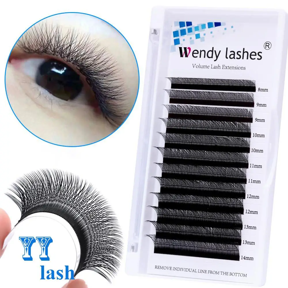 Wendy Eyelash Extension YY Shape Volume False Eyelashes Naturally-artificial Premium Mink Lashes Individual Lash Makeup Supplies
Wendy Eyelash Extension YY Shape Volume False Eyelashes Naturally-artificial Premium Mink Lashes Individual Lash Makeup Supplies