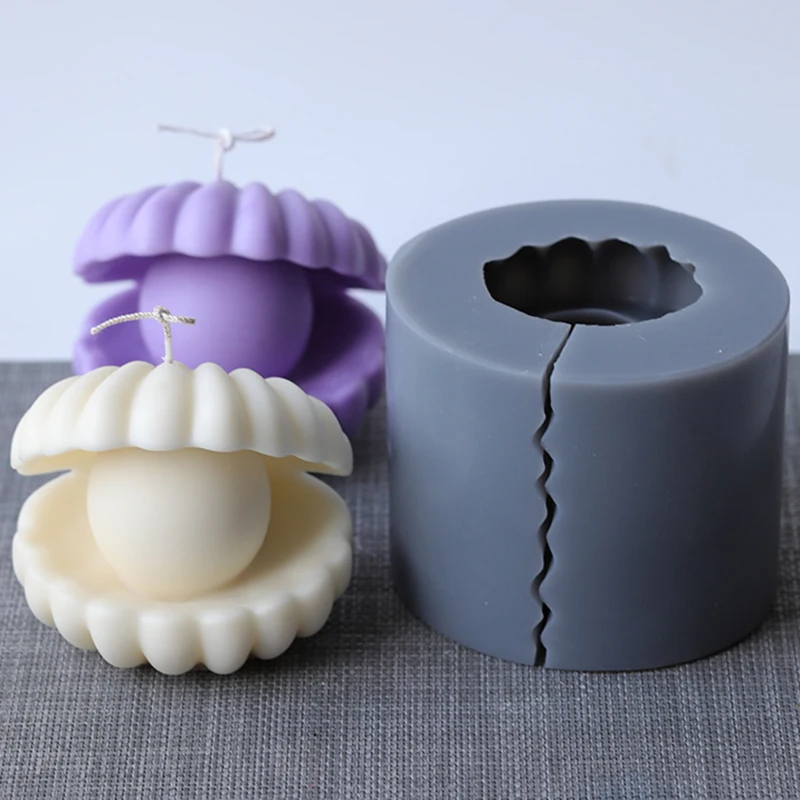 Diy Large Pearl Shell Candle Silicone Molds for Making Aromatherapy Resin Candle Mould Home Art Decoration
Diy Large Pearl Shell Candle Silicone Molds for Making Aromatherapy Resin Candle Mould Home Art Decoration