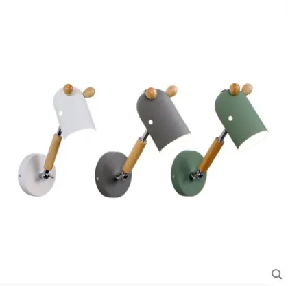 Скандинавский прикроватный светильник для спальни, современный бра, настенные светильники, макарон, детская комната, освещение, мультяшный мальчик, вращающаяся прикроватная лампа
Скандинавский прикроватный светильник для спальни, современный бра, настенные светильники, макарон, детская комната, освещение, мультяшный мальчик, вращающаяся прикроватная лампа