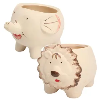 2pcs Cute Cartoon Pattern Practical Durable Succulent Plant Pots Ceramic Flowerpots Desktop Decor For Office Home Store Dorm
2pcs Cute Cartoon Pattern Practical Durable Succulent Plant Pots Ceramic Flowerpots Desktop Decor For Office Home Store Dorm